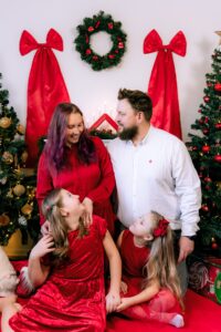 studio karo fotosessioon jõulunurgas