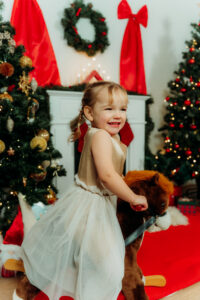 studio karo fotosessioon jõulunurgas